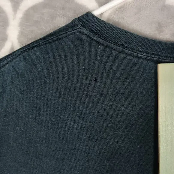 Misfits Skull Graphic T Shirt Men Large Black Official Gildan Thrashed VTG - Picture 9 of 10